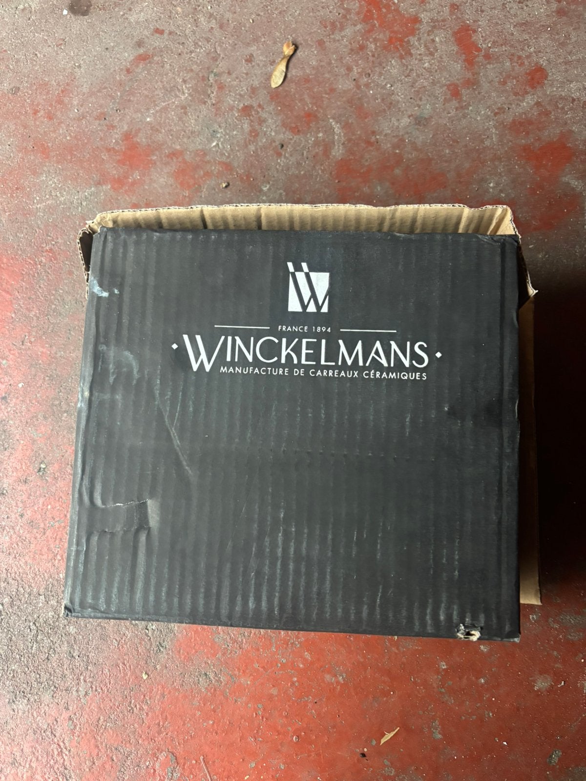 Winckelmans rouge 10x10 tegel, Doe-het-zelf en Bouw, Ophalen, Wandtegels, Nieuw, Minder dan 20 cm
