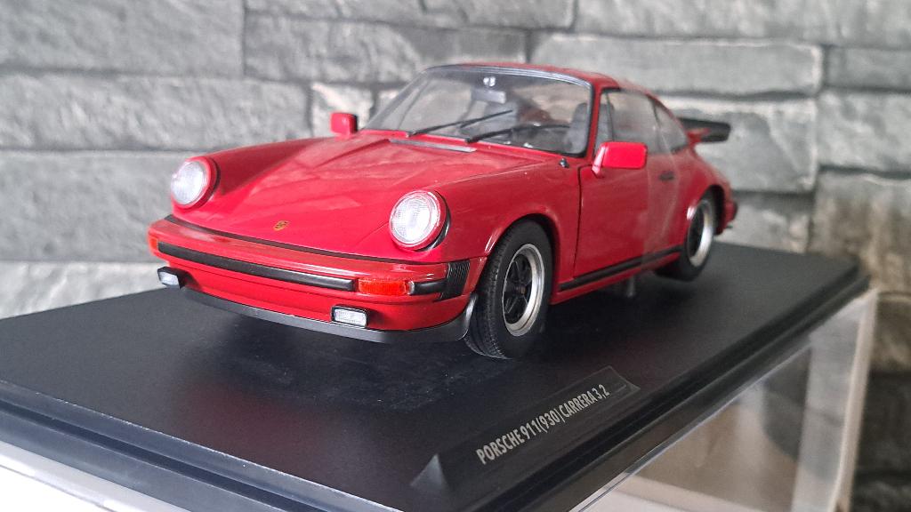 Porsche 911 Carrera 3.2 1/18éme, Enlèvement ou Envoi, Solido, Voiture, Solido