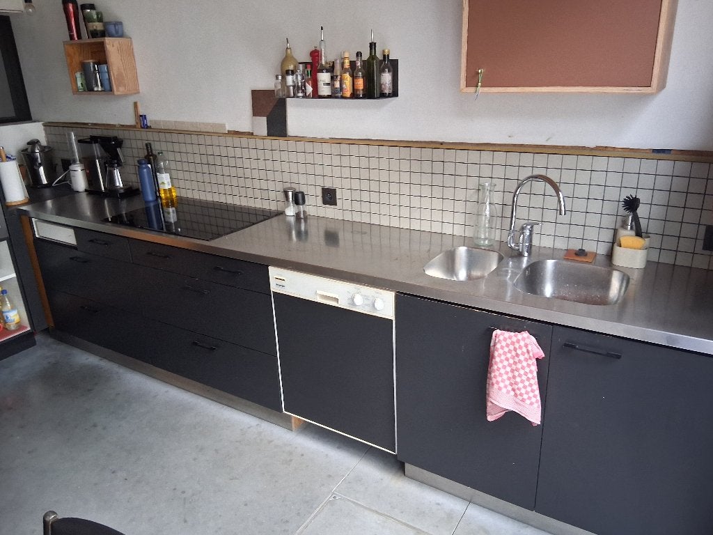 Inox /RVS werkblad, Huis en Inrichting, Ophalen, Gebruikt