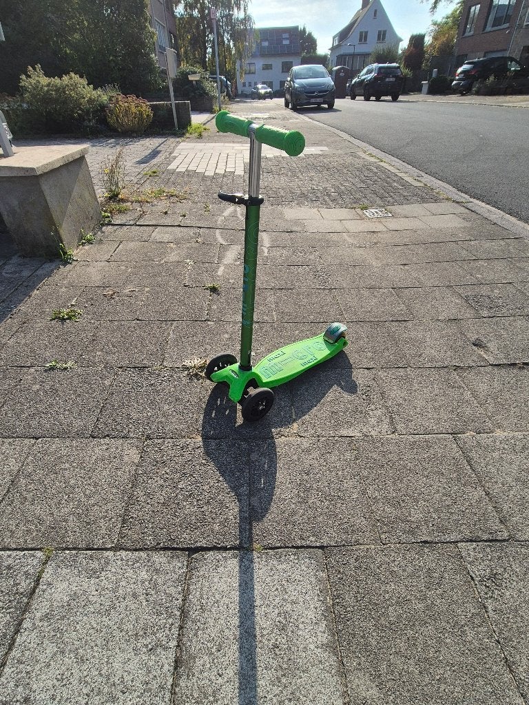 Trottinette verte Micro Maxi, 3 roues, Enlèvement, Utilisé, Micro
