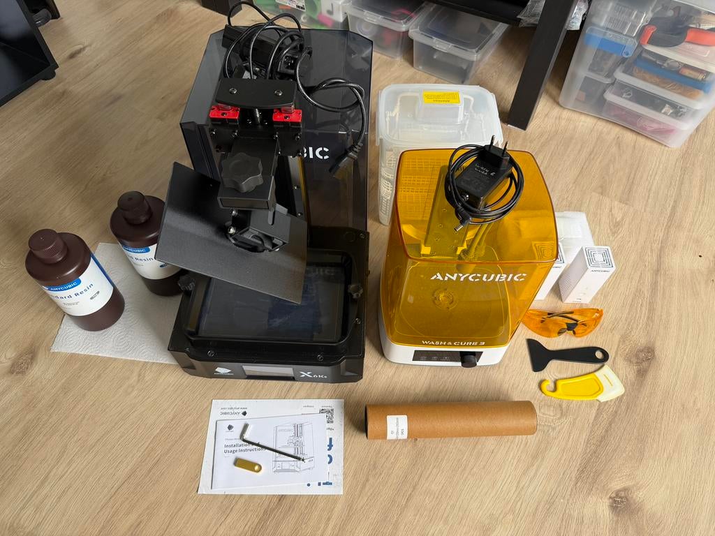 Imprimante 3D resine + accessoires (comme neuf), Enlèvement, Comme neuf
