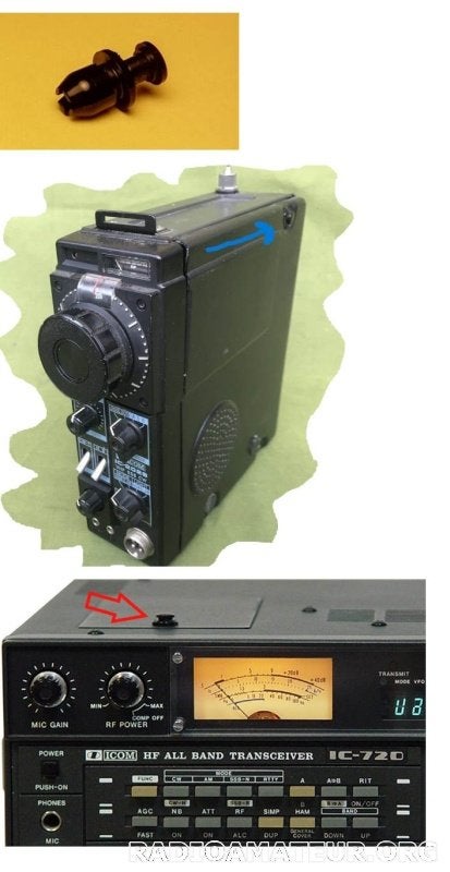clips pour Icom IC-202, Télécoms, Émetteurs & Récepteurs, Neuf, Émetteur et Récepteur, Envoi