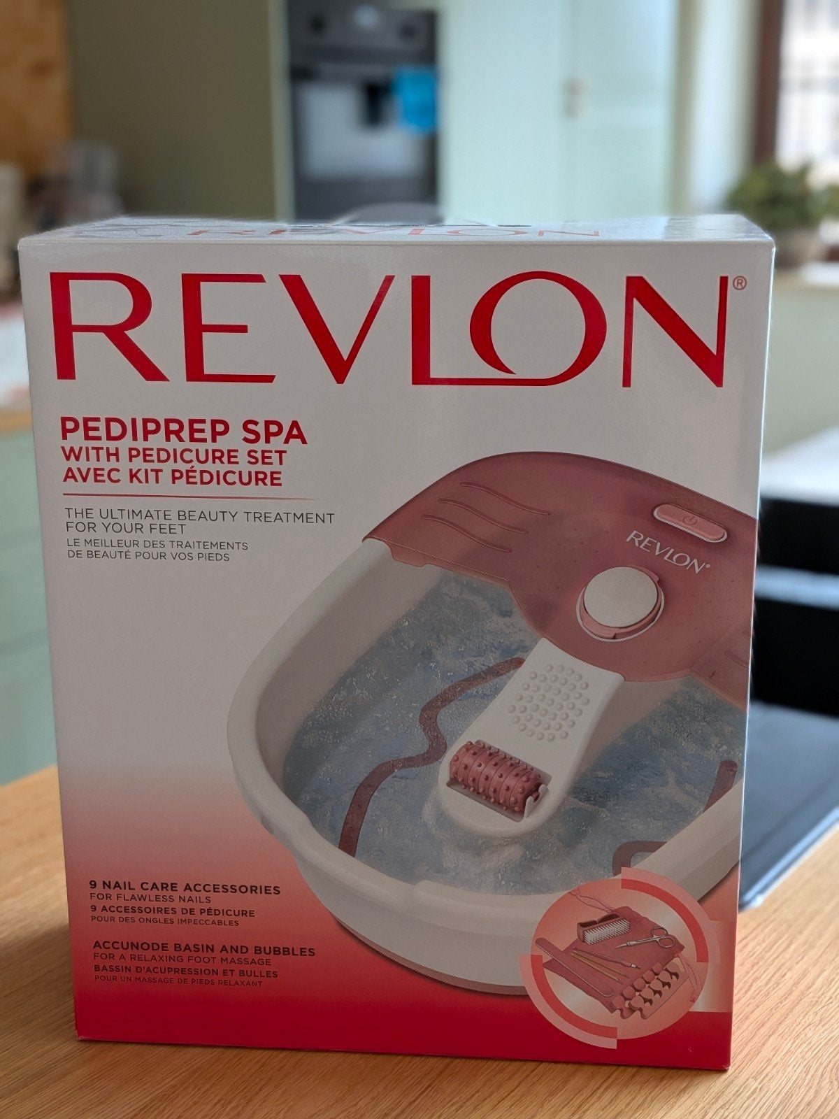 Revlon pediprep spa (pedicure foot spa), Elektronische apparatuur, Ophalen of Verzenden, Nieuw, Hand- en Voetverzorging