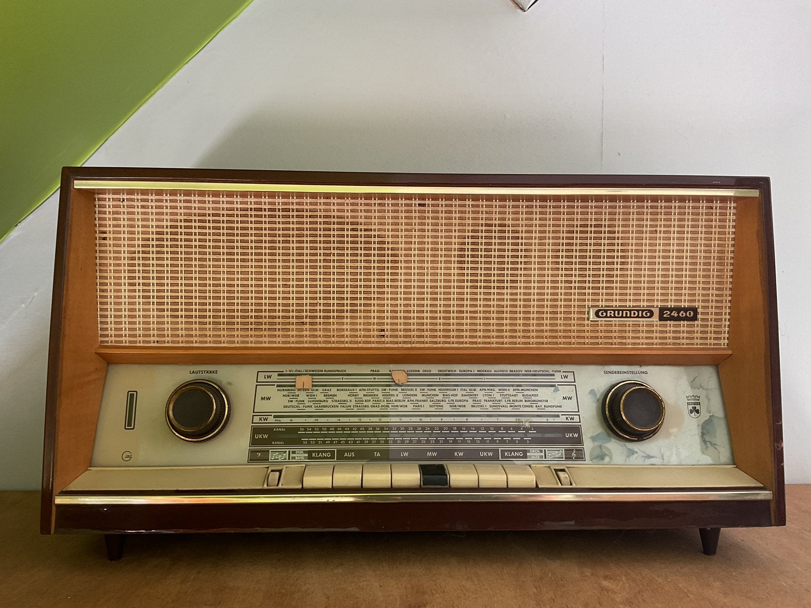 Grundig radio 2460 (jaren 60), Enlèvement, Utilisé, Radio