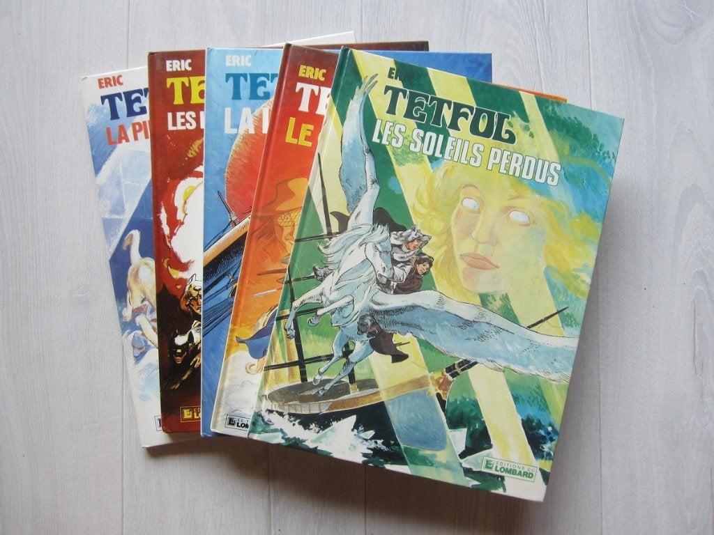 Tetfol - 4,50Eur / pièce, Plusieurs BD, Enlèvement ou Envoi, Comme neuf, Eric.