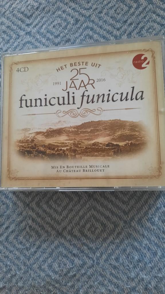4cd Het beste uit 25 jaar FUNICULI FUNICULA, Cd's en Dvd's, Cd's | Verzamelalbums, Zo goed als nieuw, Klassiek, Ophalen of Verzenden