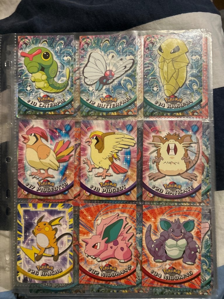 Topps de cartes Pokémon, Enlèvement ou Envoi, Utilisé, Plusieurs cartes
