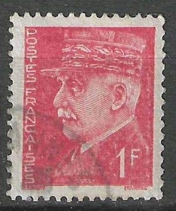 France 1941/1942 - Yvert 514 - Maréchal Pétain (ST), Envoi, Affranchi