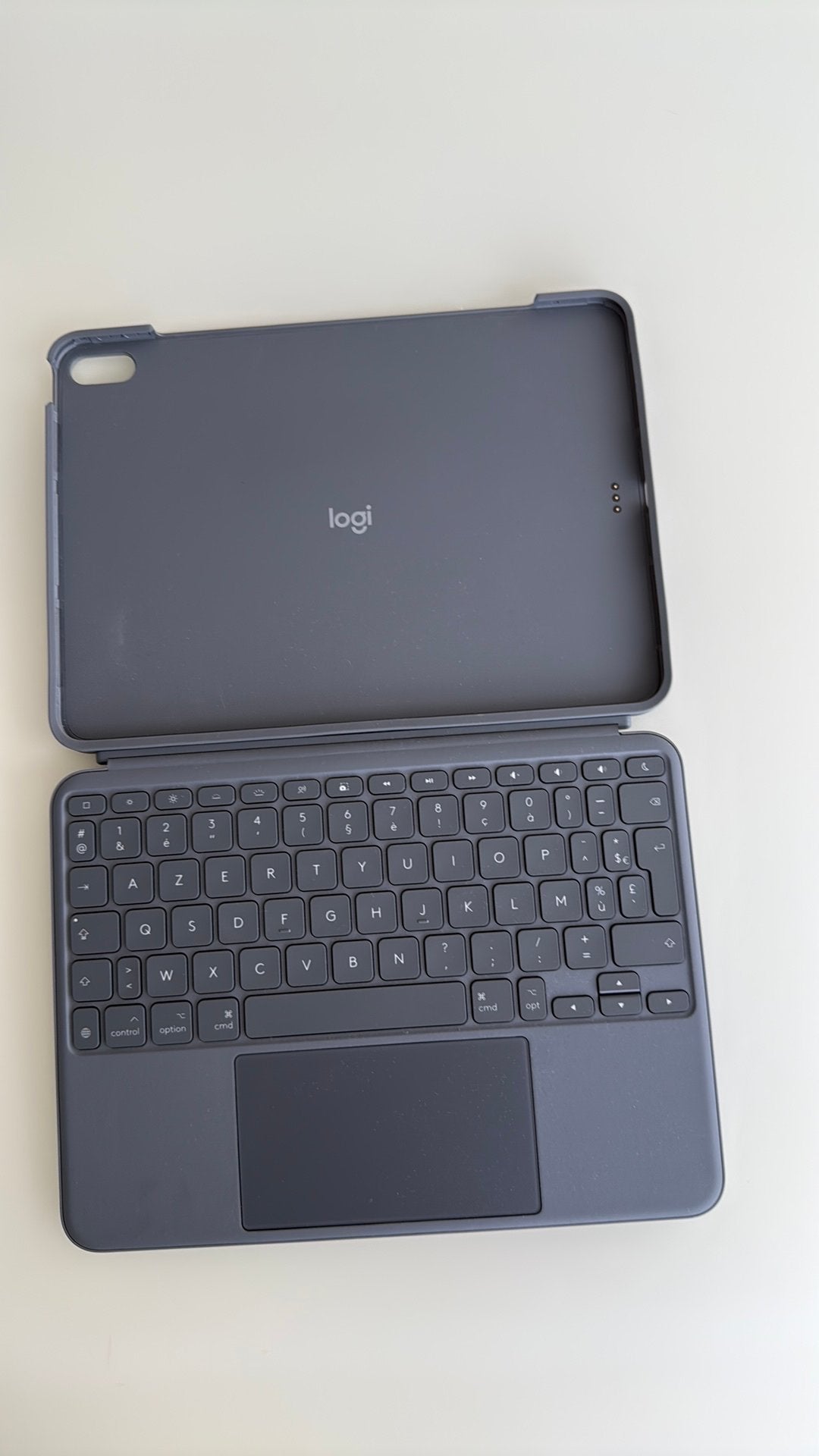 iPad Air combo touch grijs NIEUW!, Computers en Software, Ophalen of Verzenden, Nieuw, IPad Air 11 inch - compatibel M4, M3 en M 2 - generatie 5