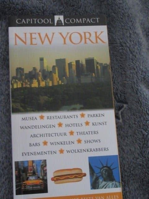 Reisgids : New York - Capitool compact - musea - hotels ..., Livres, Guide ou Livre de voyage, Capitool, Enlèvement ou Envoi, Comme neuf