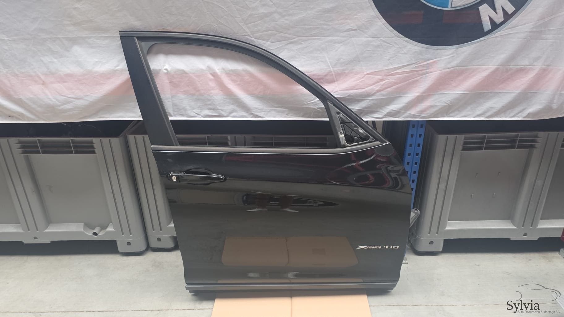 Deur Portier Rechtsvoor BMW X3 F25 Black Sapphire 475 415173, Gebruikt, -, Deur, -
