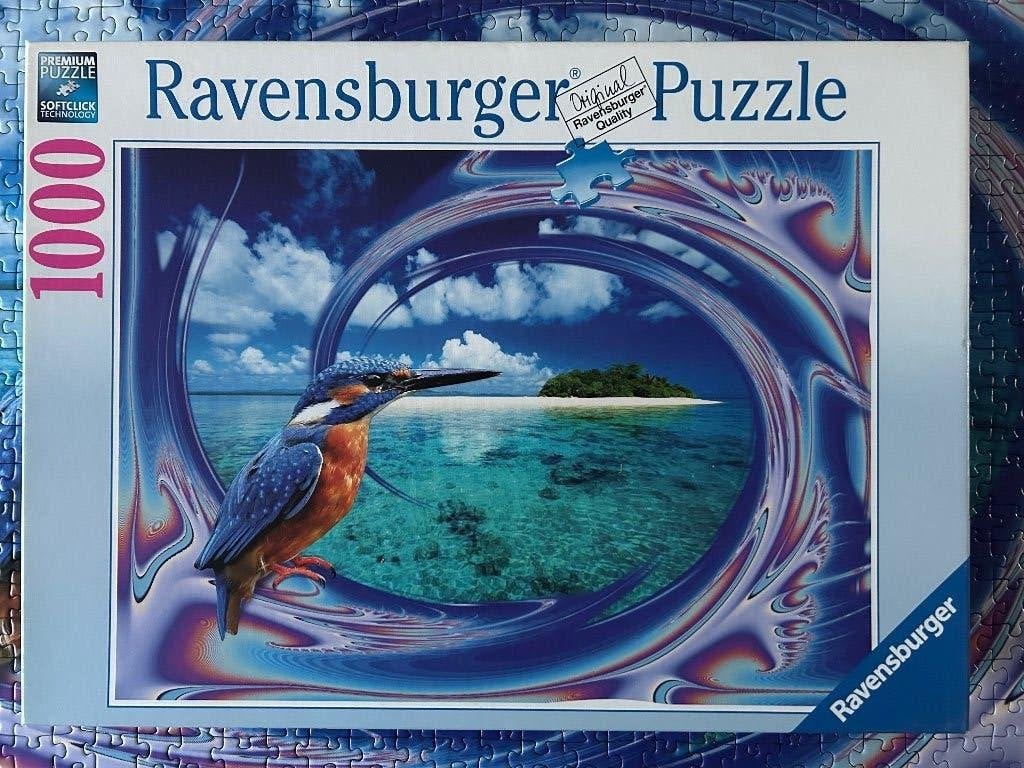 Puzzel Ravensburger 1000 pc, Hobby en Vrije tijd, Ophalen of Verzenden, 500 t/m 1500 stukjes, Gebruikt, Legpuzzel