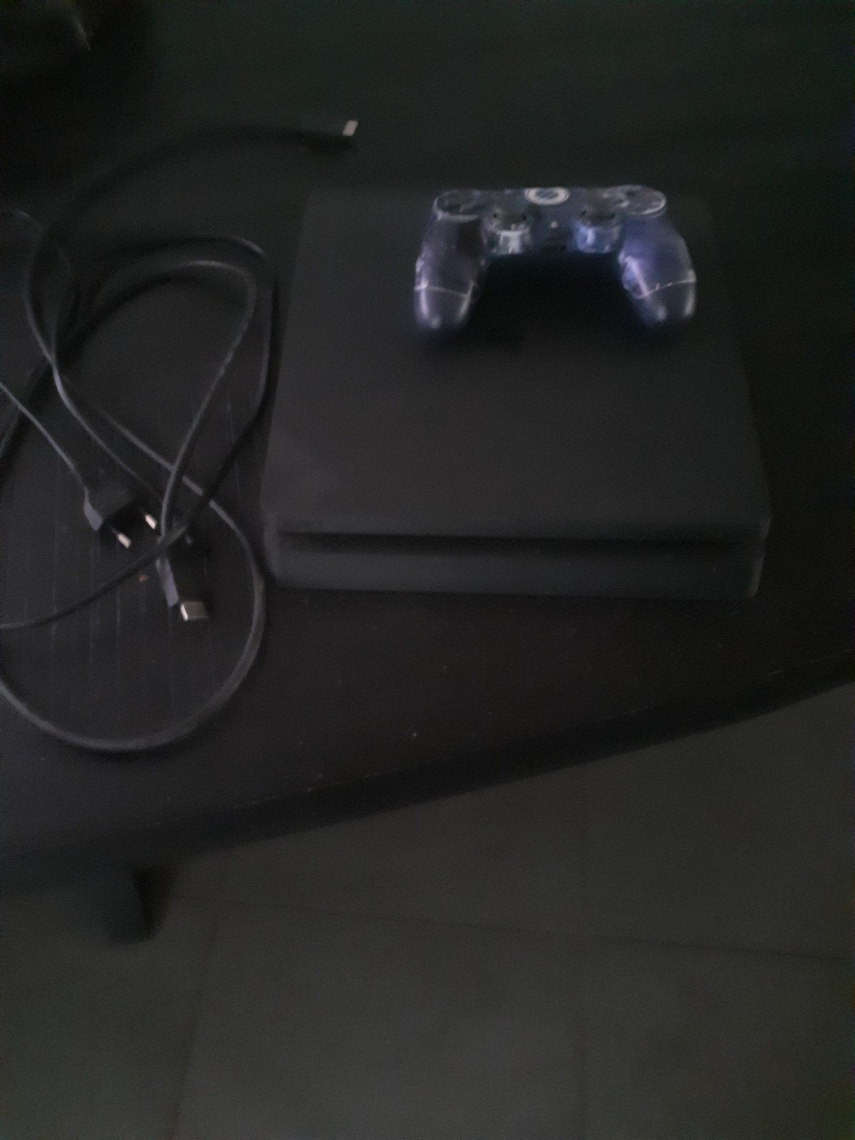 ps4 met controller en kabels, Ophalen