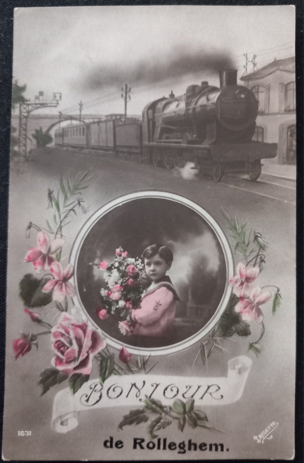 Photo/Carte postale Rollegem, Enlèvement ou Envoi