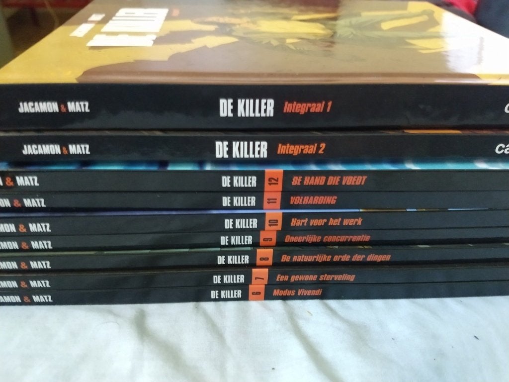 DE KILLER - JACAMON & MATZ  Nederlands, Boeken, Meerdere stripboeken, Ophalen of Verzenden, Zo goed als nieuw
