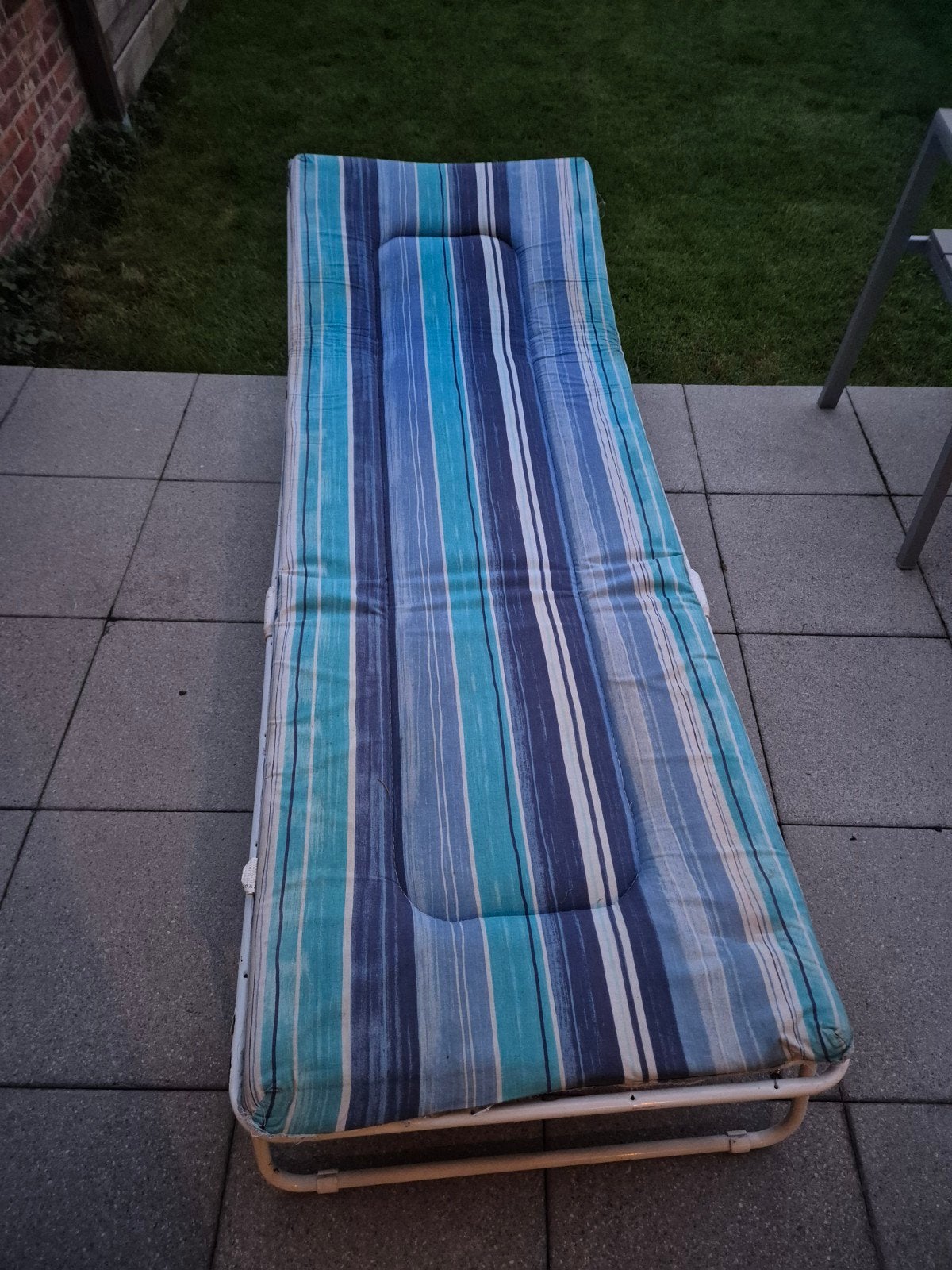 ligbed, Tuin en Terras, Ophalen of Verzenden, Gebruikt, Inklapbaar