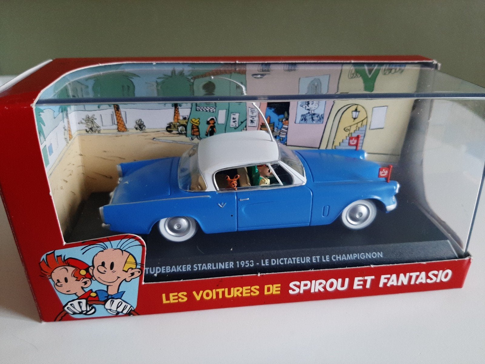 Voiture Spirou Studebaker Starliner 1953, Enlèvement ou Envoi, Voiture