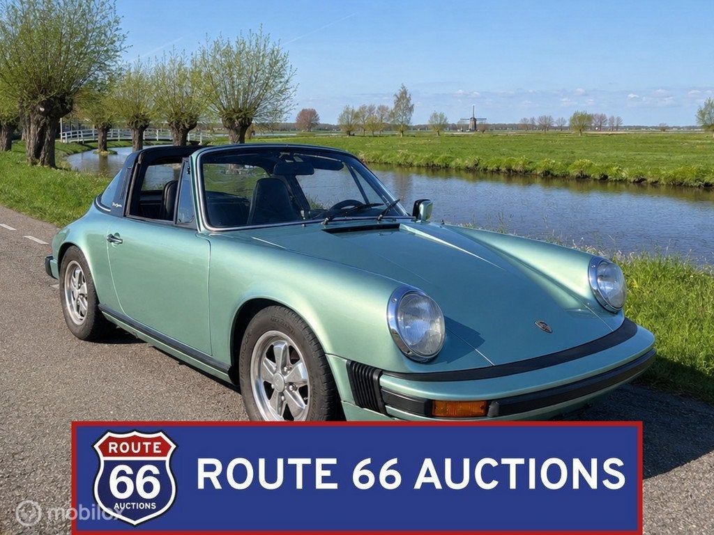 Porsche 911 S Targa | 1976 | Route 66 Auctions, Autos, Achat, Entreprise, Boîte manuelle, Autre carrosserie