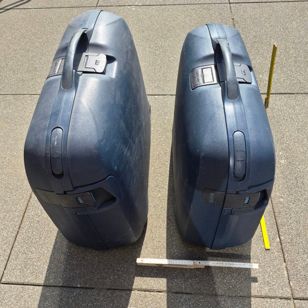 2 grandes valises de voyage Samsonite, Plastique souple, Moins de 35 cm, Enlèvement, 60 à 70 cm