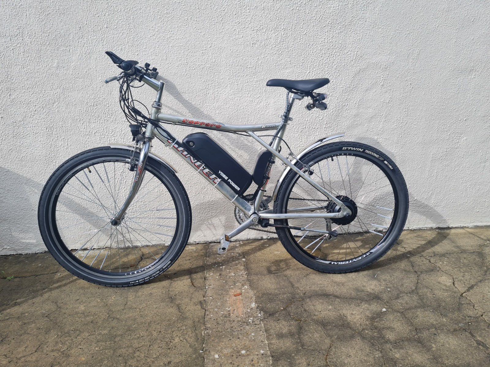 VTC électrique, Vélos & Vélomoteurs, Vélos électriques, Autres marques, 47 à 51 cm, 50 km par batterie ou plus, Comme neuf