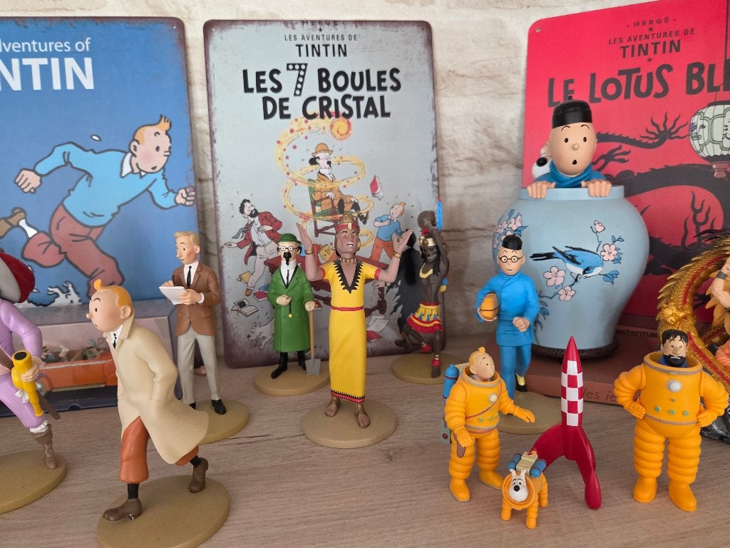 Figurine tintin, Enlèvement, Comme neuf, Autres types
