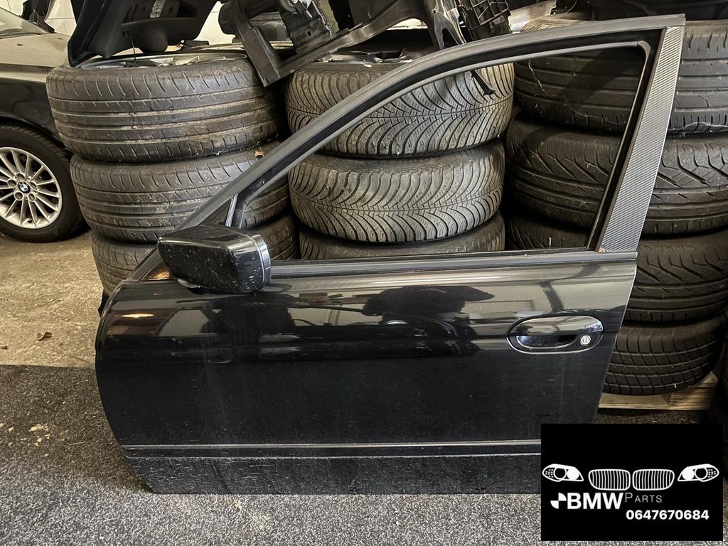 Deur LV LA RV RA Bmw 5-Serie E39 475 zwart, -, Origine de la pièce connue, Utilisé, Porte