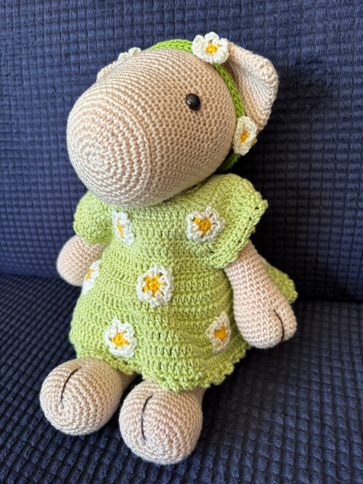 Zelfgehaakte knuffel Varken, Ophalen of Verzenden, Nieuw, Handgemaakt