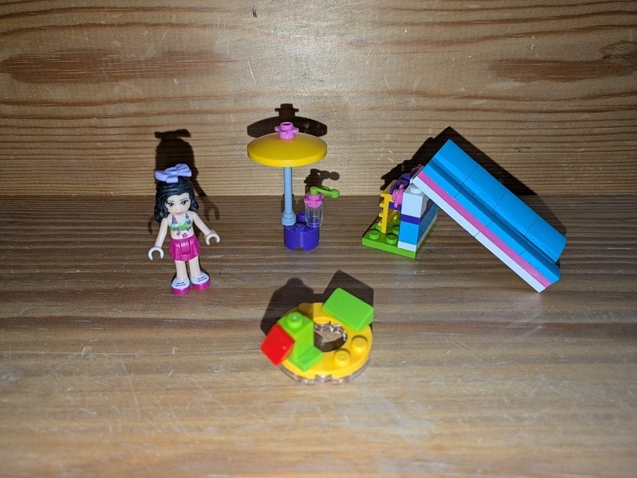lego Friends - 30401 - Toboggan en mousse pour piscine, Ophalen, Gebruikt, Lego, Friends