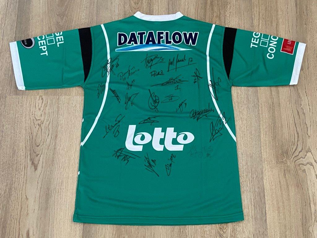 OHL wedstrijdshirt met 23 handtekeningen spelers 2012-2013, Ophalen of Verzenden, Nieuw, Shirt