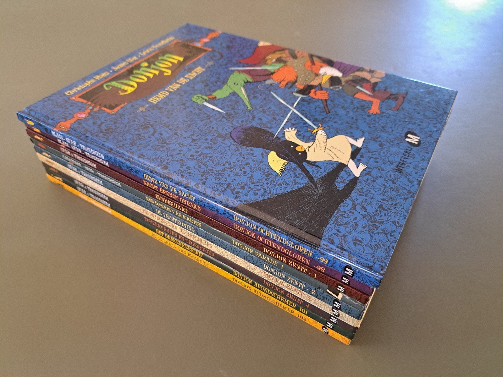 Donjon stripboeken set - 9x Hardcover, Boeken, Ophalen