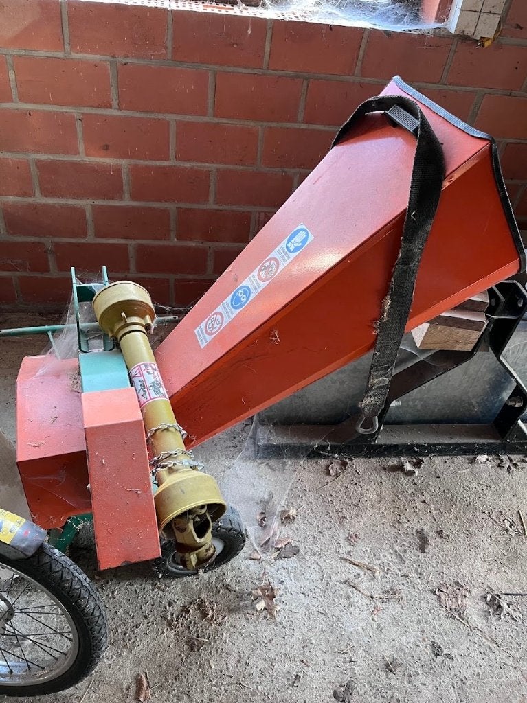 Houthakselaar minitractor, Jardin & Terrasse, Déchiqueteurs, Enlèvement, Utilisé, Essence