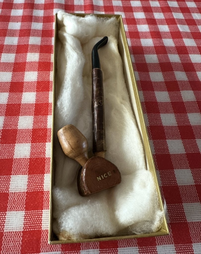 antiek pijpje (French wooden miniature pipe tobacco), Ophalen of Verzenden, Zo goed als nieuw, Overige typen