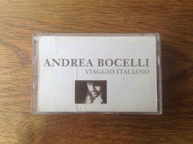 muziekcassette andrea bocelli, Cd's en Dvd's, Ophalen of Verzenden, Pop, 1 bandje, Origineel