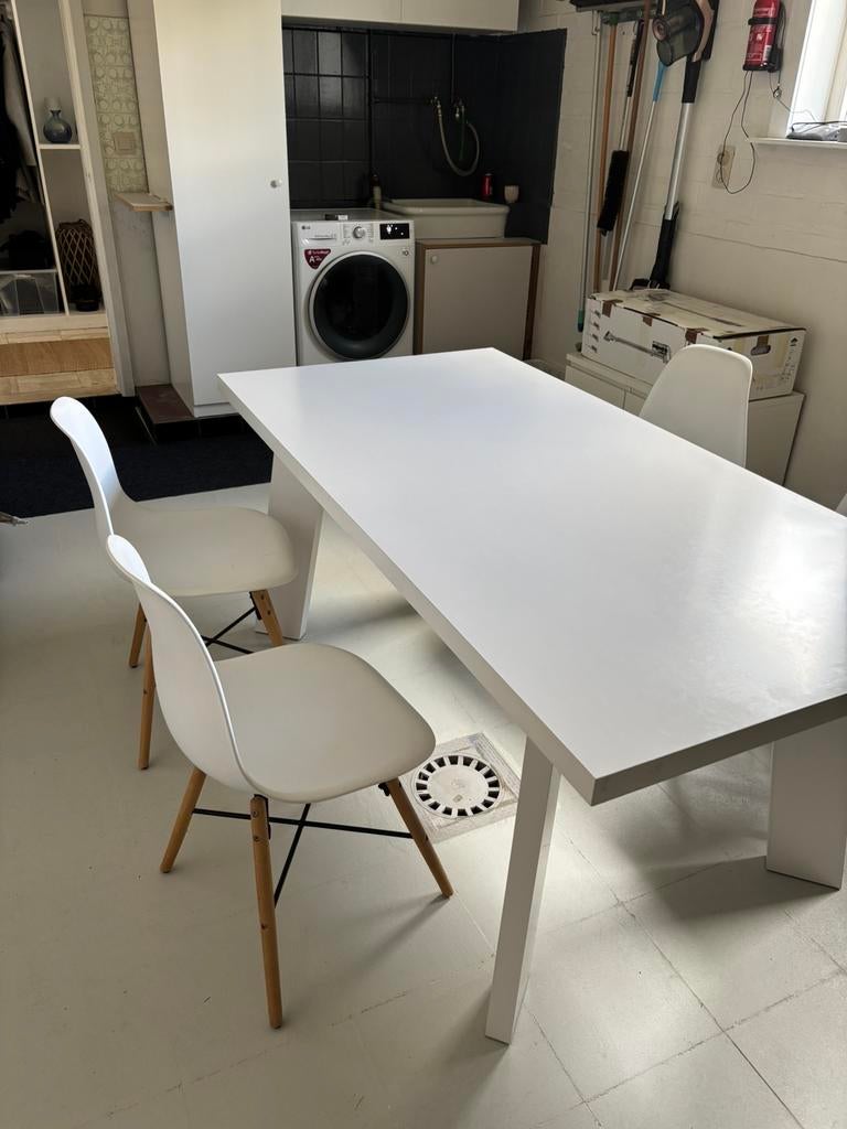 Tafel, Huis en Inrichting, Tafels | Eettafels, Ophalen, Zo goed als nieuw