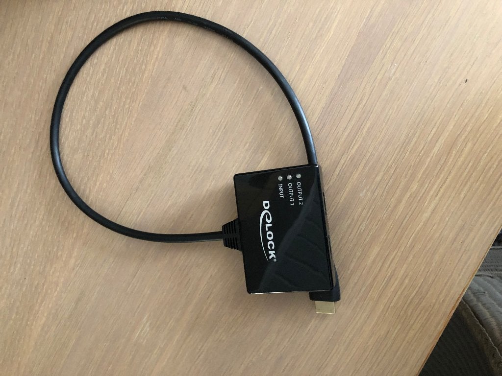 HDMI splitter, TV, Hi-fi & Vidéo, Enlèvement, Comme neuf