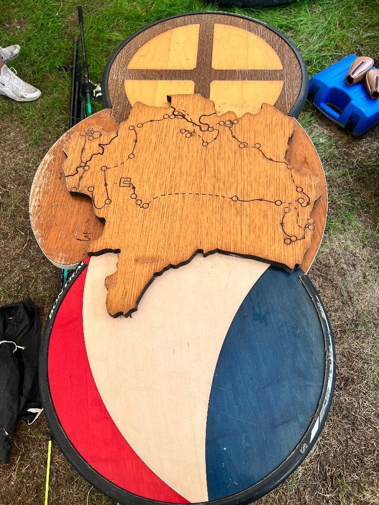 Vive le velo tafel, Ophalen, Gebruikt, Overige typen
