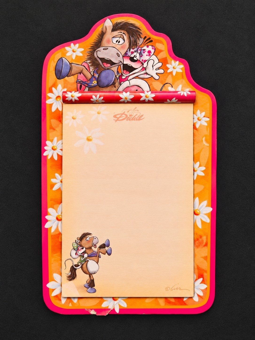 Vintage Diddlina & Galupy magnetisch memoblok – Depesche Art, Verzamelen, Ophalen of Verzenden, Diddl