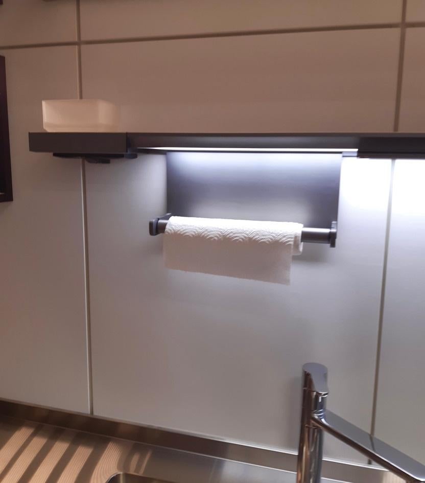 Système de credence cuisine - Éclairage LED 7 éléments, Enlèvement, Comme neuf