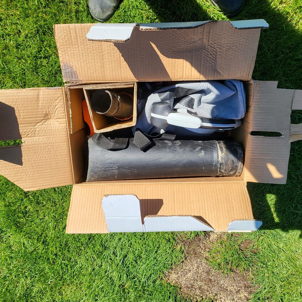 Bladzuiger stihl, Ophalen, Met opvangzak, Zo goed als nieuw, STILL
