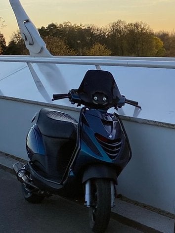Piaggio zip 4t, Fietsen en Brommers, Scooters | Piaggio, Gebruikt, Zip, Klasse B (45 km/u), Benzine, Ophalen