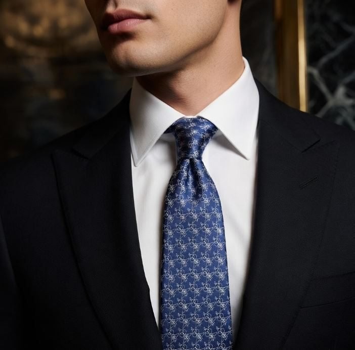 Cravate pour homme (pur coton), Vêtements | Hommes, Enlèvement, Neuf, Bleu, À motif