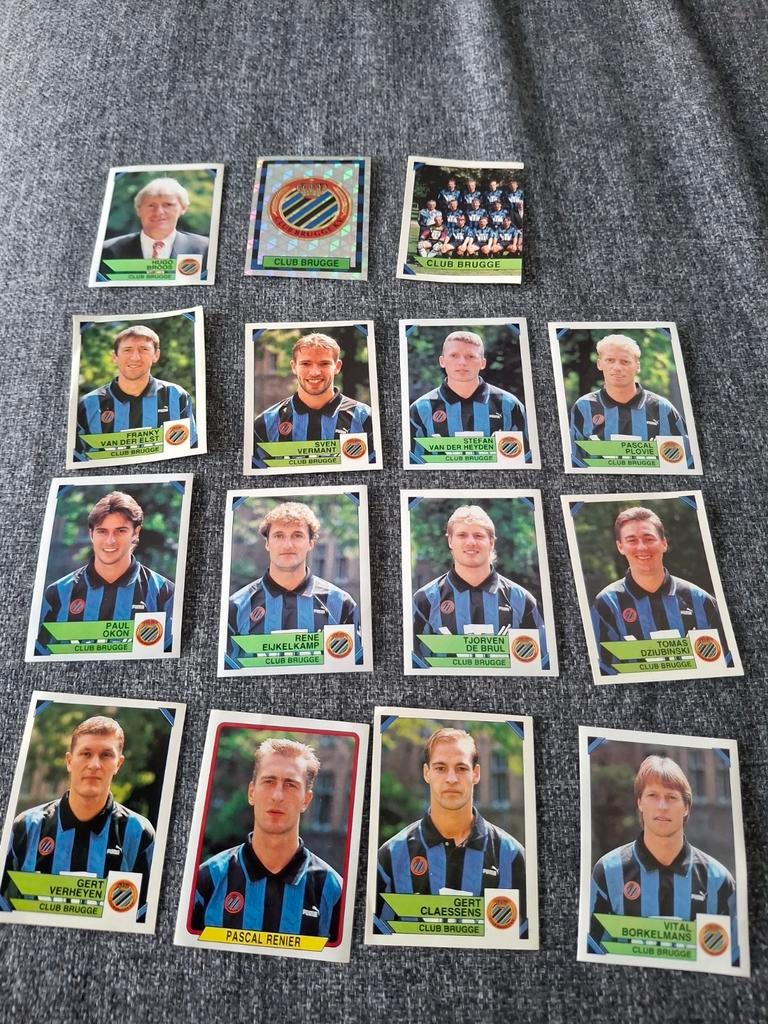 Panini football stickers club brugge 1995, Ophalen of Verzenden