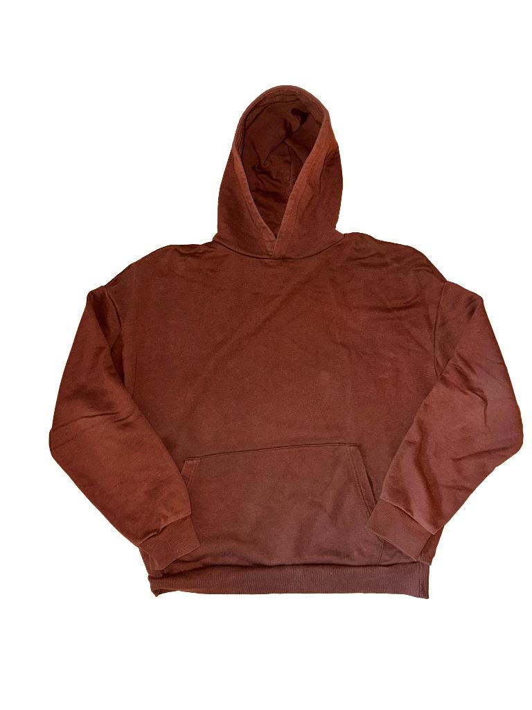 Sweat à capuche Oversized marron, Enlèvement ou Envoi, Taille 48/50 (M), Brun
