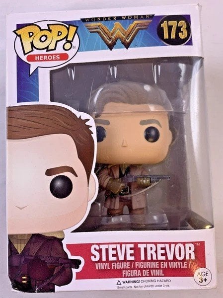 Funko POP Wonder Woman Steve Trevor 173 DC vinyl figuur OVP, Verzenden, Zo goed als nieuw