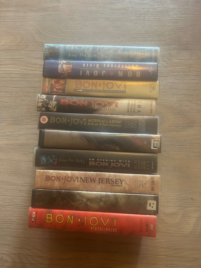 Videobanden Bon Jovi, Enlèvement ou Envoi, Utilisé, Rock, Compilation