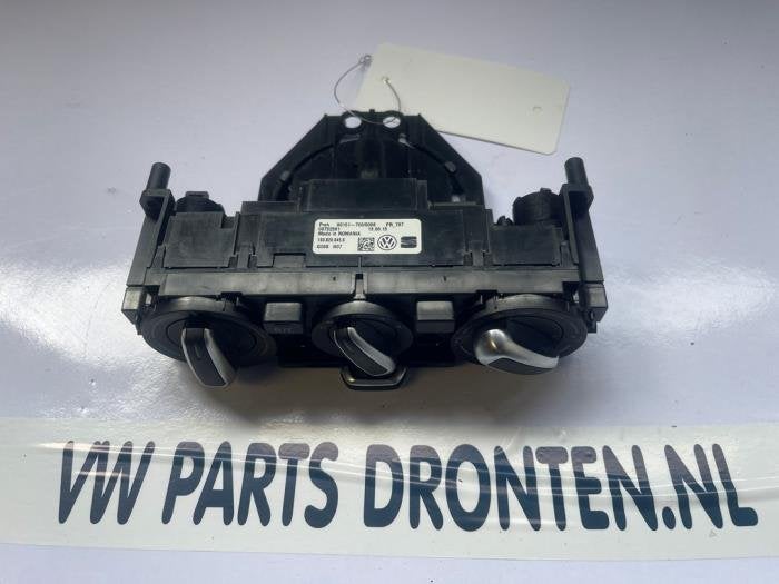 Panneau de commandes chauffage d'un Volkswagen UP, Volkswagen, -, 3 mois de garantie, Utilisé