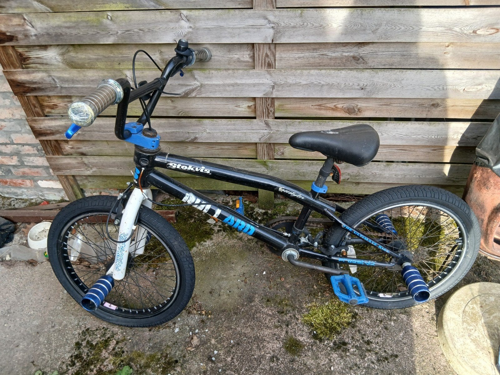 BMX freestyle stokvis, Fietsen en Brommers, Ophalen, Gebruikt, 20 tot 24 inch, Stuur 360° draaibaar