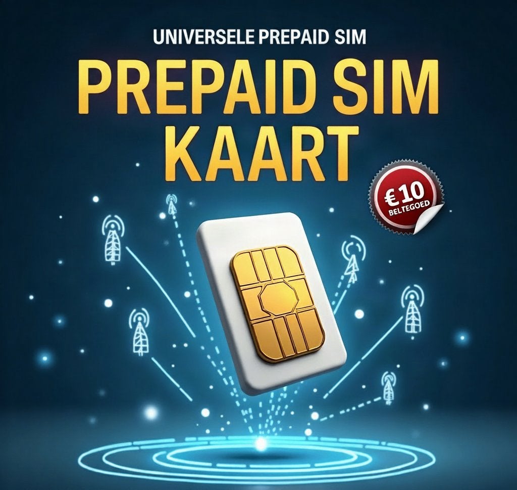 Nieuw en niet geregistreerd prepaid SIM-kaartje, Telecommunicatie, Prepaidkaarten en Simkaarten, Ophalen of Verzenden, Nieuw, Overige providers
