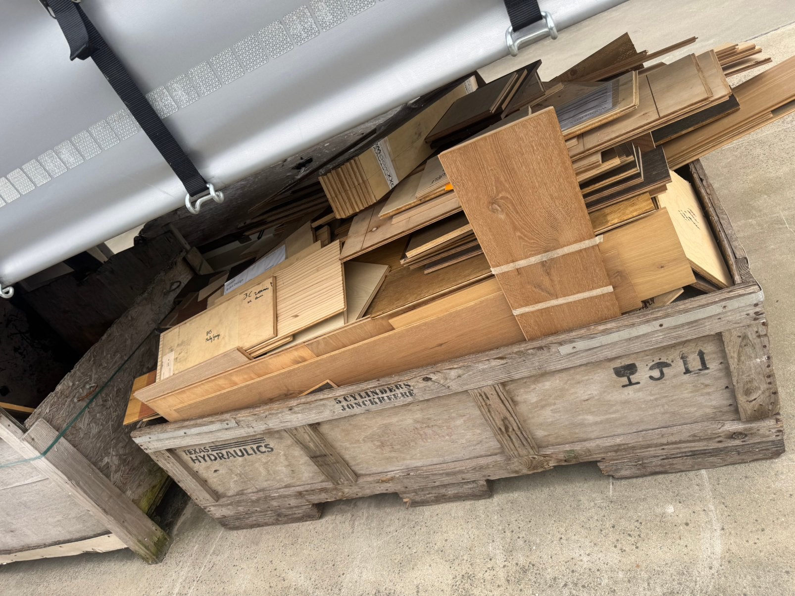 Gratis brandhout, Tuin en Terras, Ophalen, Eikenhout