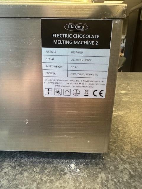 chocolade smelter, kan ook gebruikt worden als bain-marie, Electroménager, Enlèvement